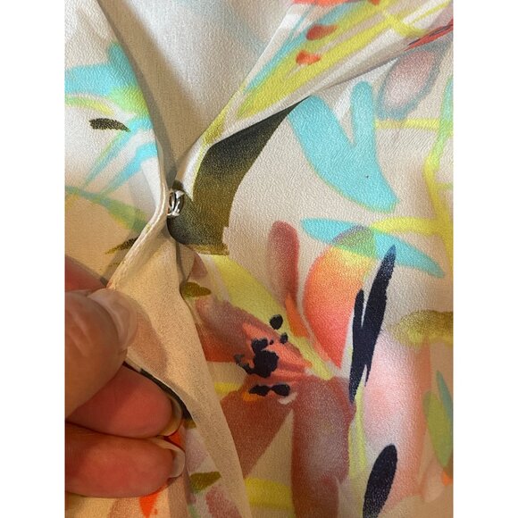 Y2K Guess by Marciano Botanica Shorts Romper Women’s Size 0 - Picture 7 of 9